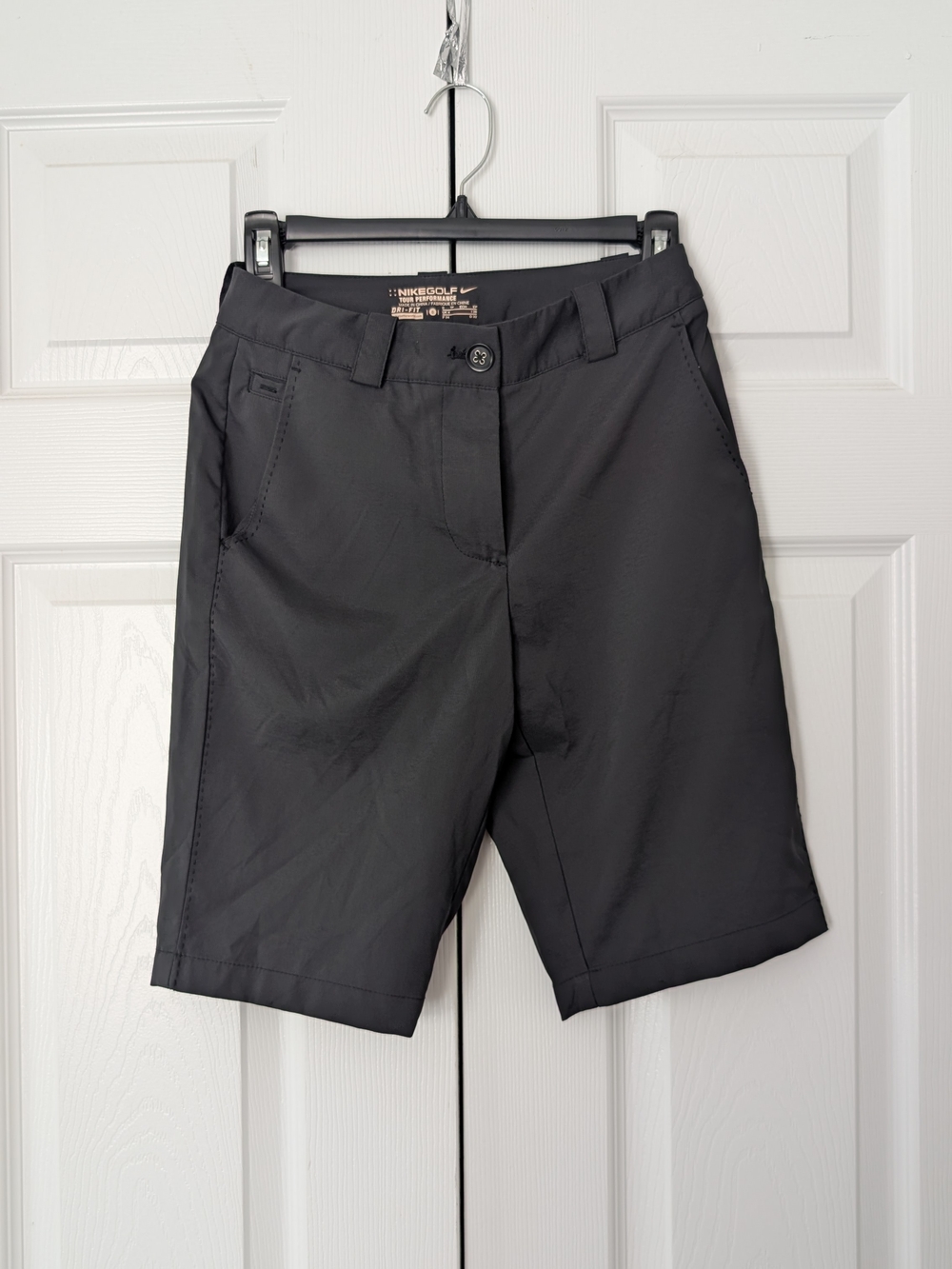 Nike Womens Black Golf Bermuda Shorts